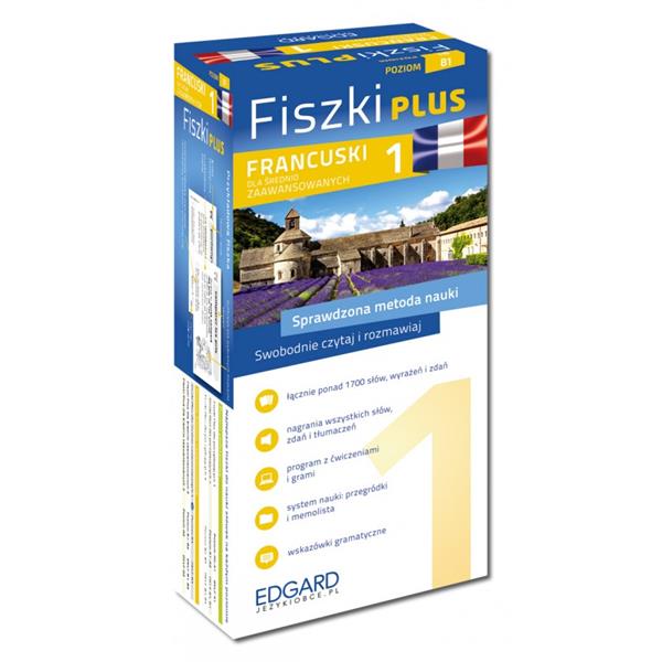 FRANCUSKI FISZKI PLUS DLA ŚRED. ZAAW. 1FRANCUSKI F