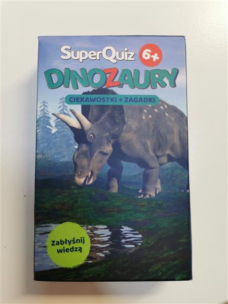 DINOZAURY SUPERQUIZ KAPITAN NAUKA