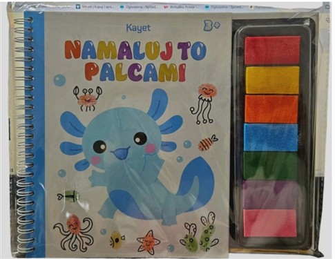 NAMALUJ TO PALCAMI KAYET KREATYWNE OBRAZKI