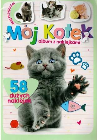 MÓJ KOTEK. ALBUM Z NAKLEJKAMI