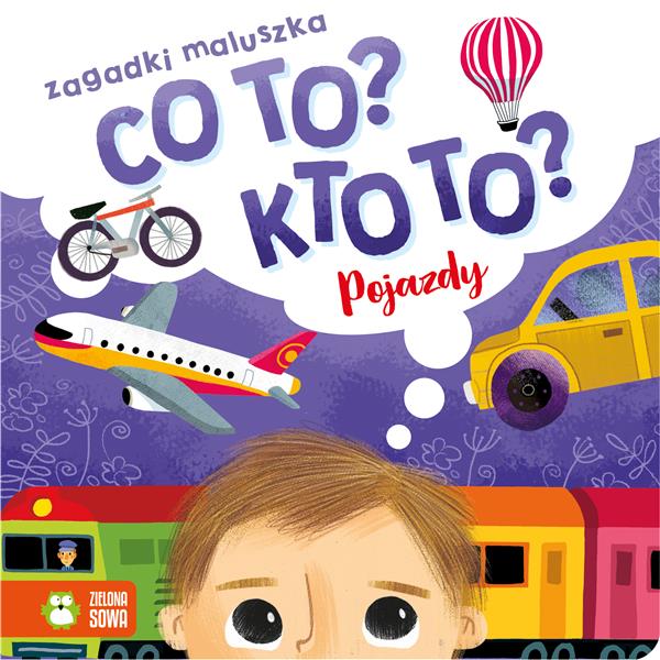 CO TO? KTO TO? ZAGADKI MALUSZKA. POJAZDY