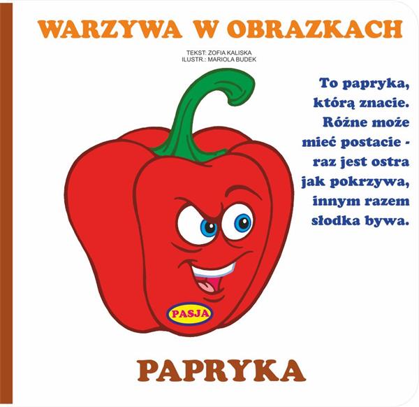 WARZYWA W OBRAZKACH. PAPRYKA