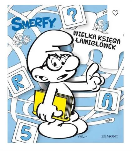 Wielka księga łamigłówek Smerfy