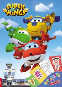SUPER WINGS. KOLOROWANKA I NAKLEJKI