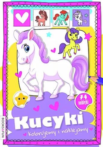 KUCYKI. KOLORUJEMY I NAKLEJAMY