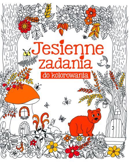 JESIENNE ZADANIA DO KOLOROWANIA