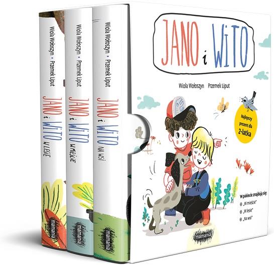 PAKIET 3 KSIĄŻEK. JANO I WITO