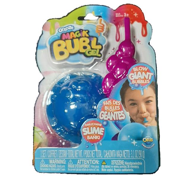 DMUCHANE SLIME BAŃKI ORB MAGIK BUBLE NIEBIESKI