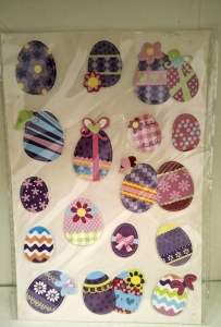 NAKLEJKI WIELKANOCNE PIANKOWE