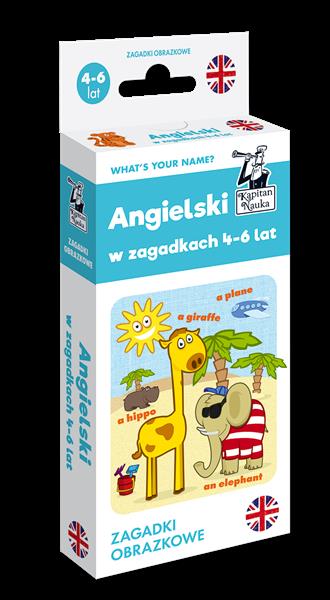 ANGIELSKI 4-6 LAT. ZAGADKI OBRAZKOWE