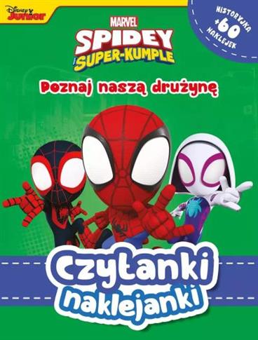 Czytanki naklejanki. Marvel Spidey i Super-kumple.