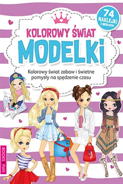 KOLOROWANKA KOLOROWY ŚWIAT MODELKI