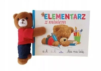 ELEMENTARZ Z MISIEM, KSIĄŻKA Z MASKOTKĄ