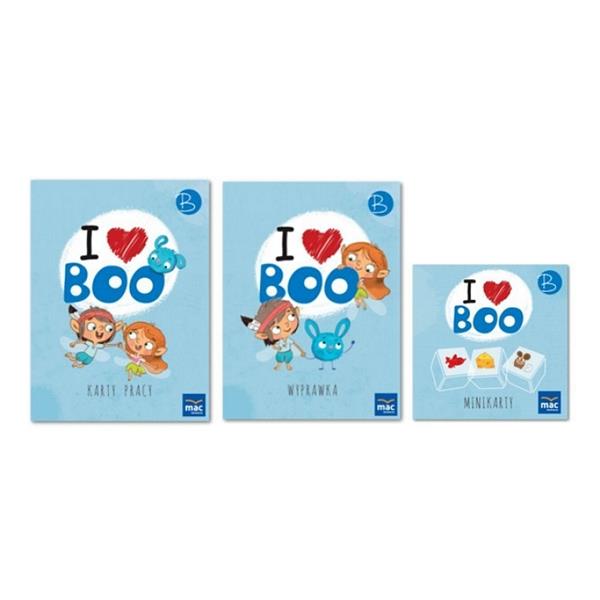 I LOVE BOO. JĘZYK ANGIELSKI POZIOM B. PAKIET. PIĘC