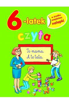 6 latek czyta zielona