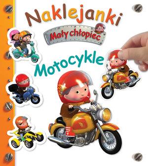 NAKLEJANKI. MAŁY CHŁOPIEC. MOTOCYKLE