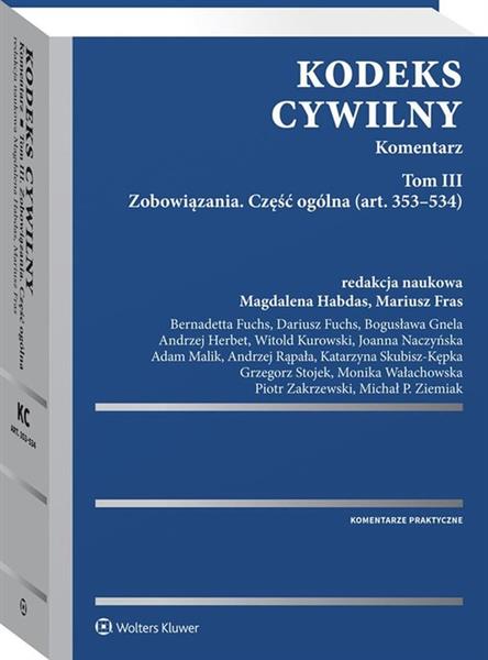 KODEKS CYWILNY KOMENTARZ
