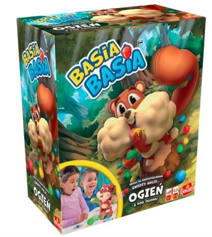 Wiewiórka Basia Basia, gra zręcznościowa, Goliath