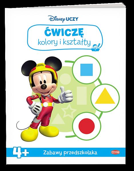 DISNEY UCZY. ĆWICZĘ KOLORY I KSZTAŁTY