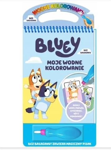 BLUEY. MOJE WODNE KOLOROWANIE