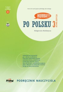 HURRA!!! PO POLSKU 3 Podręcznik nauczyciela + DVD. Nowa Edycja. I wyd.