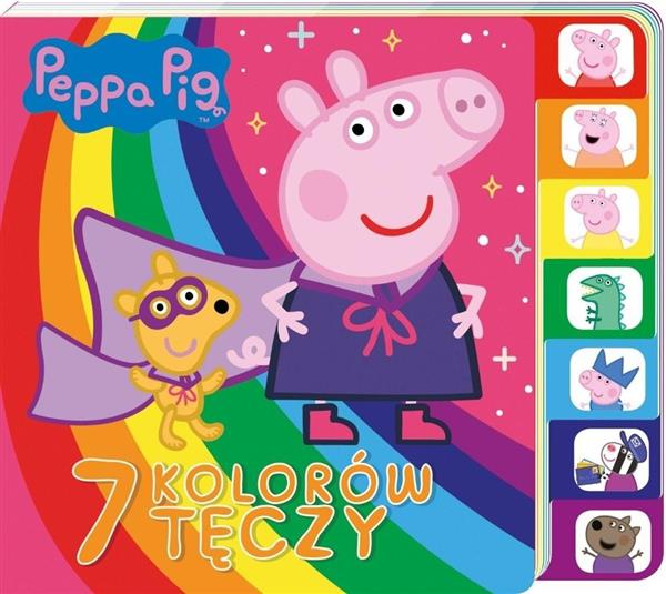 ŚWINKA PEPPA. 7 KOLORÓW TĘCZY