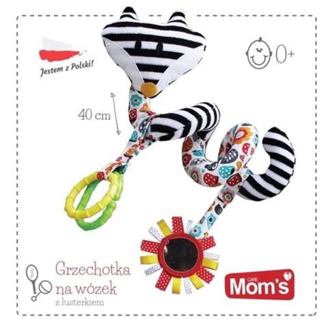 MOM S CARE, MASKOTKA PASIAK Z GRZECHOTKĄ