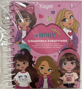 ŚWIAT MODY KSIĄŻECZKA KREATYWNA KAYET