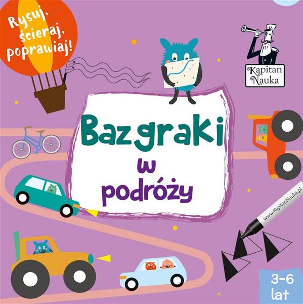 BAZGRAKI W PODRÓŻY 3-6 LAT