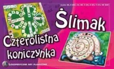 2 gry Ślimak/Czterolistna koniczynka