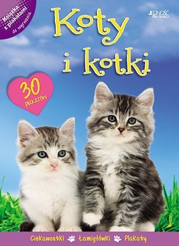 KOTY I KOTKI MOJA KSIĄŻKA Z PLAKATAMI