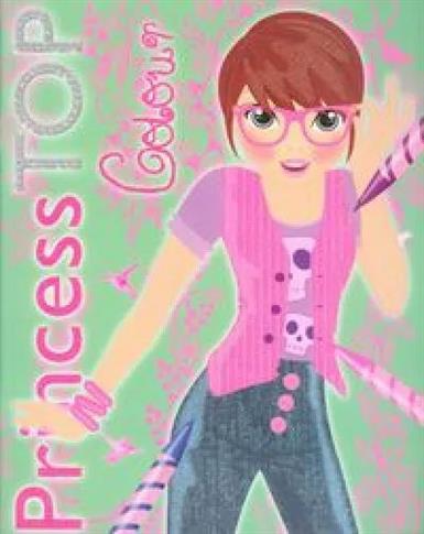 Princess Top Colour Kolorowanka