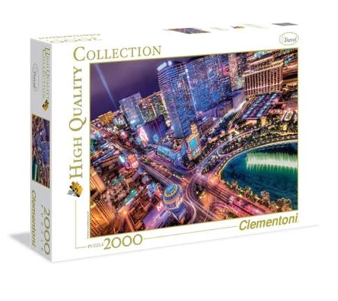 CLEMENTONI, PUZZLE, LAS VEGAS, 2000 EL.