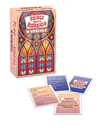DZIECI KONTRA RODZICE W KOŚCIELE GRA PLANSZOWA