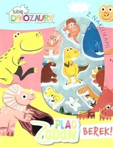 LUBIĘ DINOZAURY PLAC ZABAW