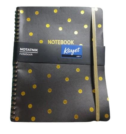 NOTATNIK KAYET A5 80 KARTEK W LINIE