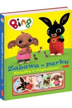 KSIĄŻKA Z MAGNESAMI. BING. ZABAWA W PARKU