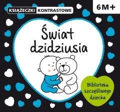 ŚWIAT DZIDZIUSIA KSIĄŻECZKI KONTRASTOWE 6M+