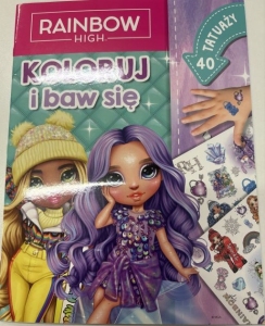 RAINBOW HIGH KOLORUJ I BAW SIĘ