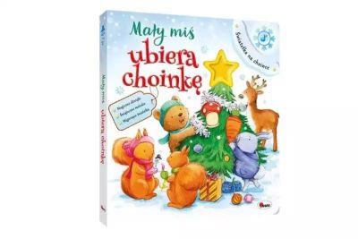 MAŁY MIŚ UBIERA CHOINKĘ