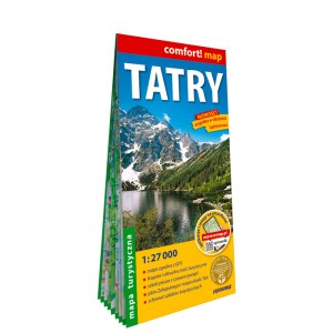 Tatry laminowana mapa turystyczna 1:27 000