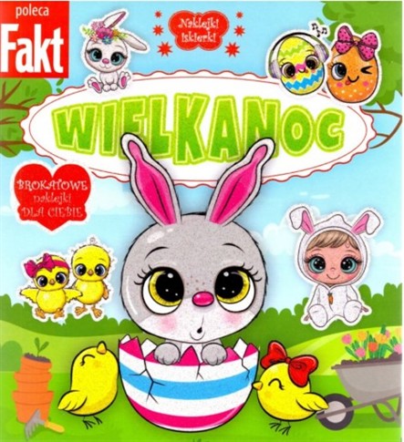 WIELKANOC - NAKLEJKI ISKIERKI PRACA ZBIOROWA