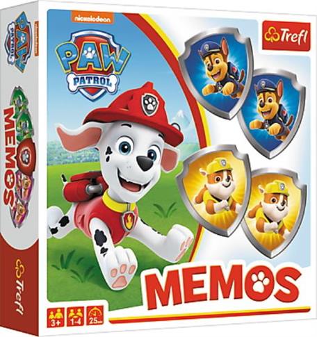 Memos Paw Patrol, gra rodzinna, Trefl