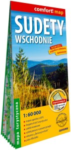 Sudety Wschodnie laminowana mapa turystyczna 1:60 000