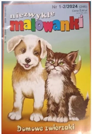 DOMOWE ZWIERZAKI. NIEZWYKŁE MALOWANKI