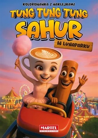 TUNG TUNG SAHUR W LUNAPARKU + NAKLEJKI