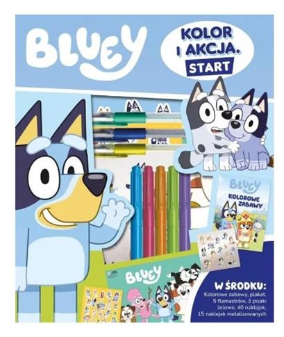 BLUEY. KOLOR I AKCJA. START