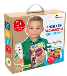 Angielski słowniczek obrazków. Mówiąca książka interaktywna. Kakadu