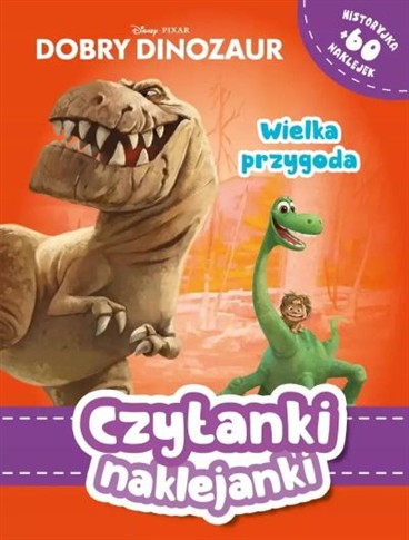 CZYTANKI NAKLEJANKI. WIELKA PRZYGODA. DISNEY PIXAR