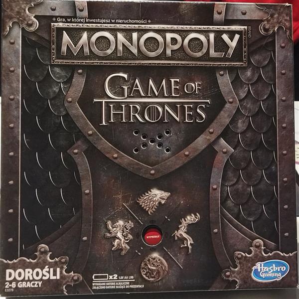 Monopoly Gra o tron Hasbro Game of Thrones DE-80489